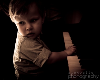 Child at Piano-1